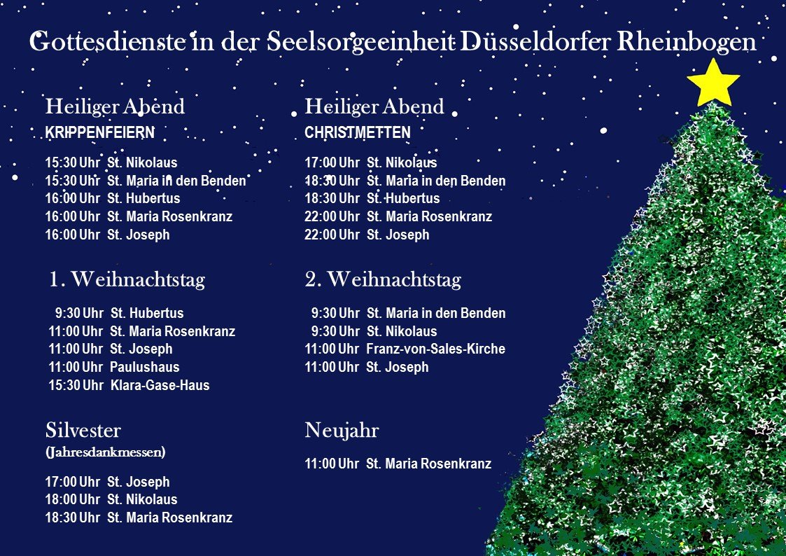 Übersicht GDO Weihnachten_Neujahr_2019_Version 2 (c) SE Düsseldorfer Rheinbogen