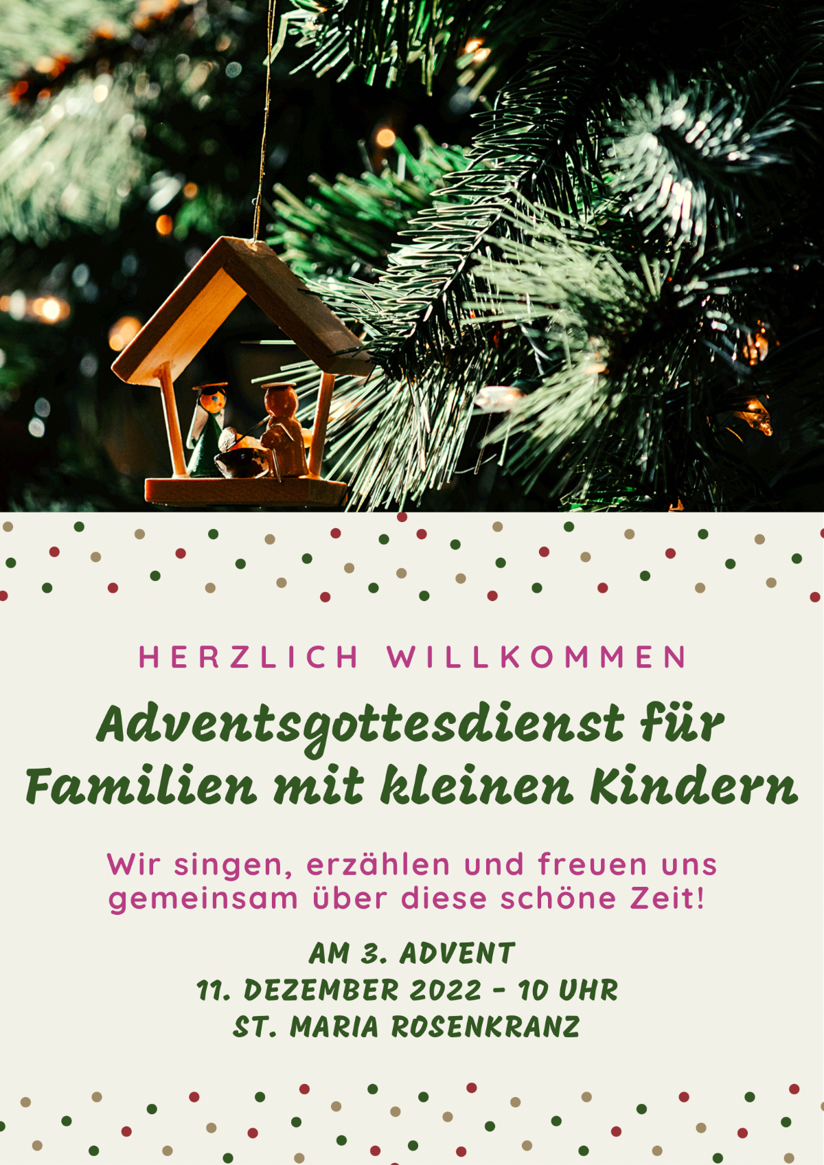 Adventsgodi für Familien mit kleinen Kindern