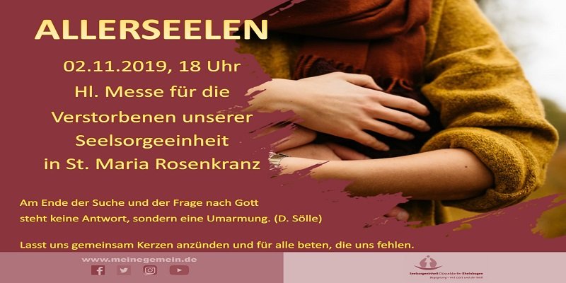 Allerseelen Plakat 2019 800x400 (c) Seelsorgeeinheit Düsseldorfer Rheinbogen