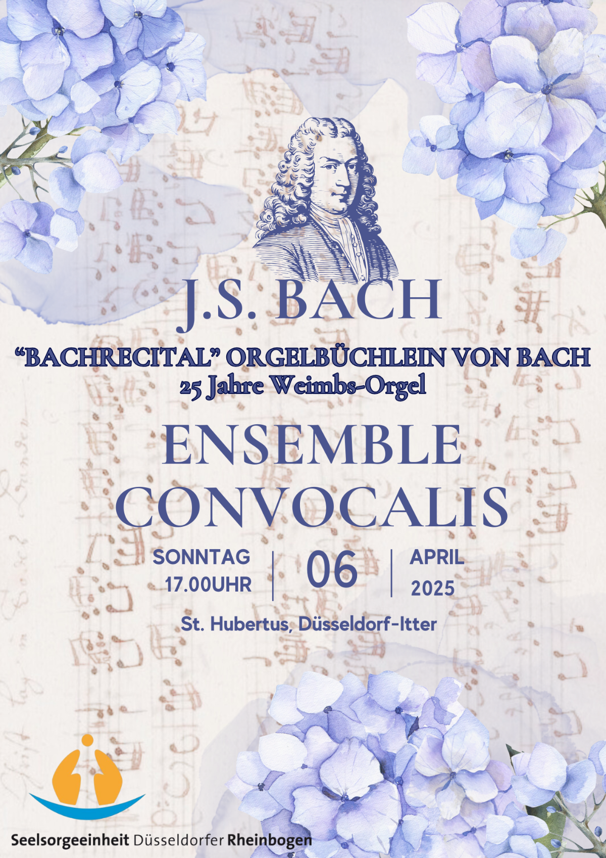 Bach Recital 6.4.25 Plakat