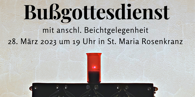Bußgottesdienst 2023 Teasero