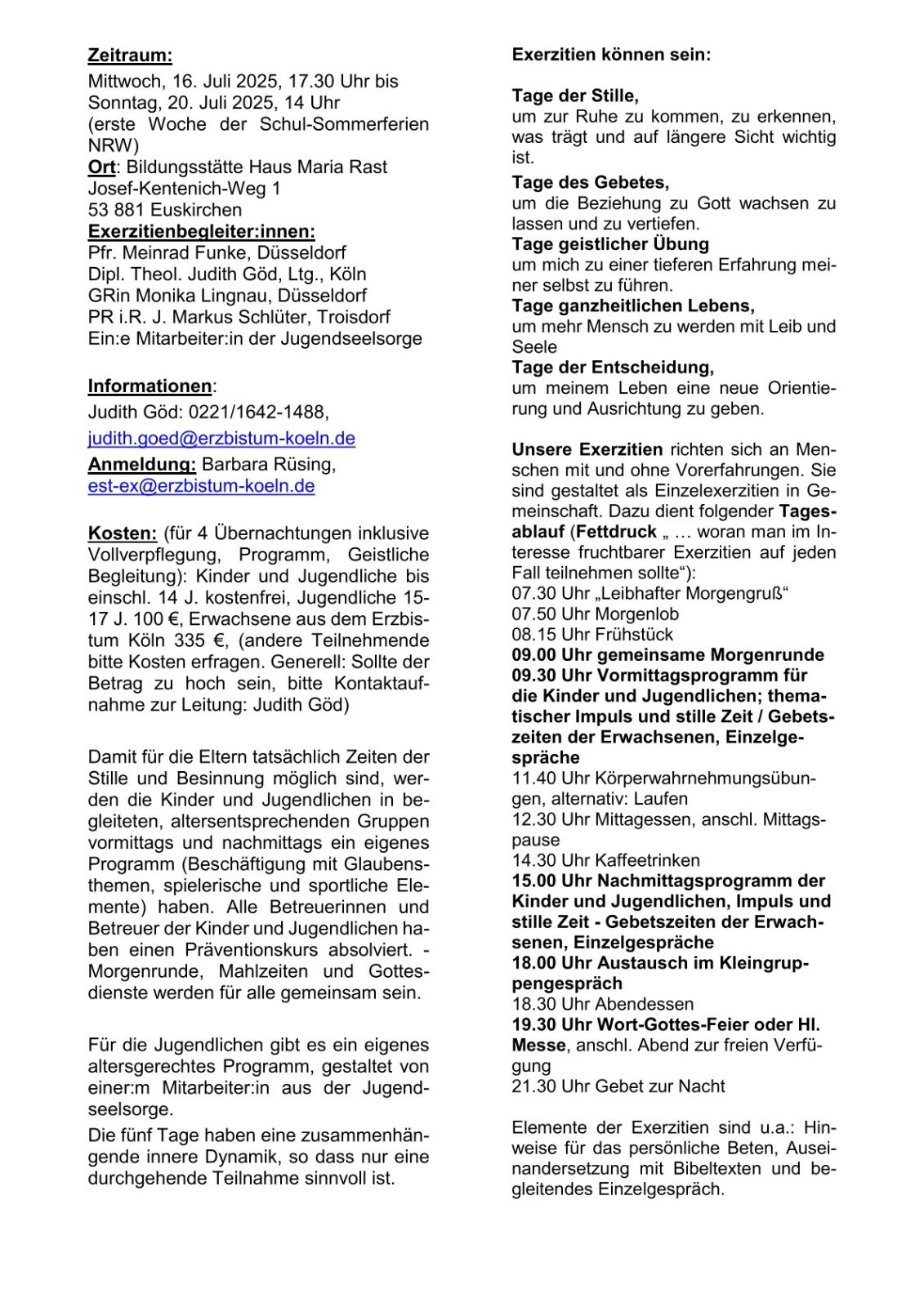 Einladung Seite 2