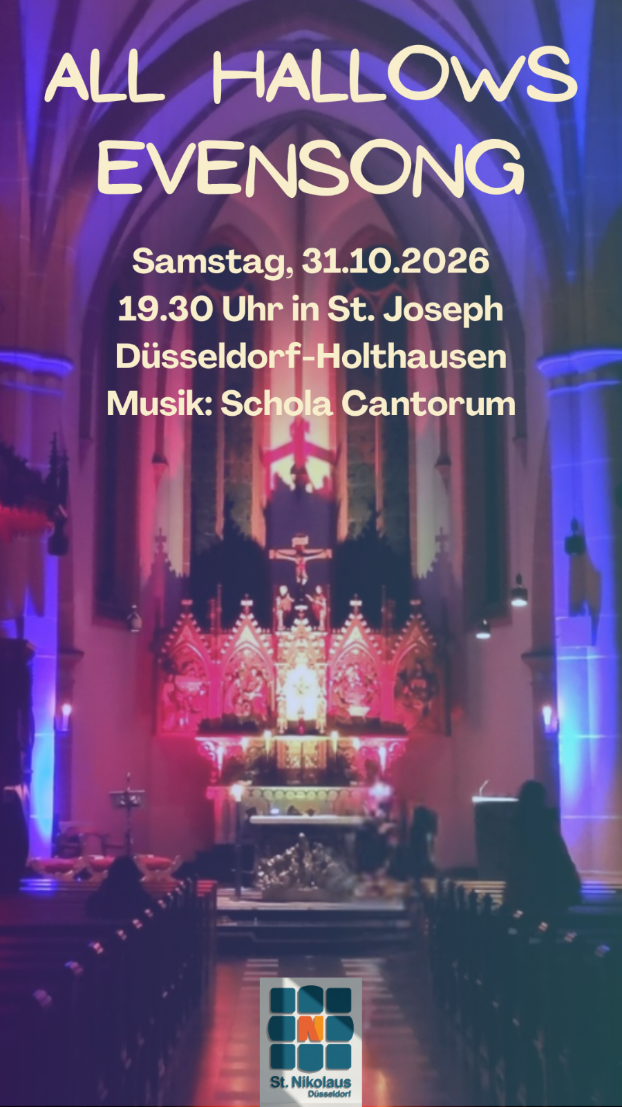 Evensong 31-10-26