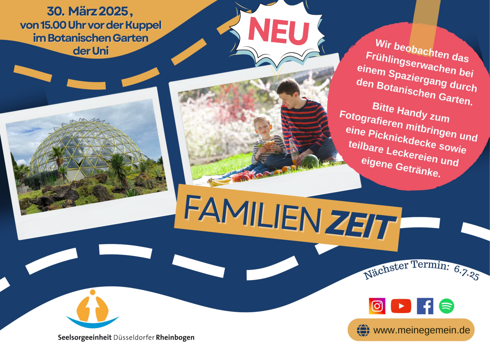 FamilienZeit 30.3. Plakat