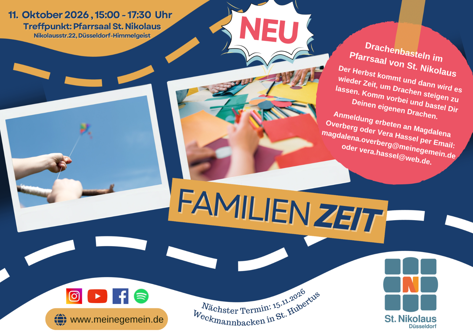 Familienzeit 11-10-26 Plakat