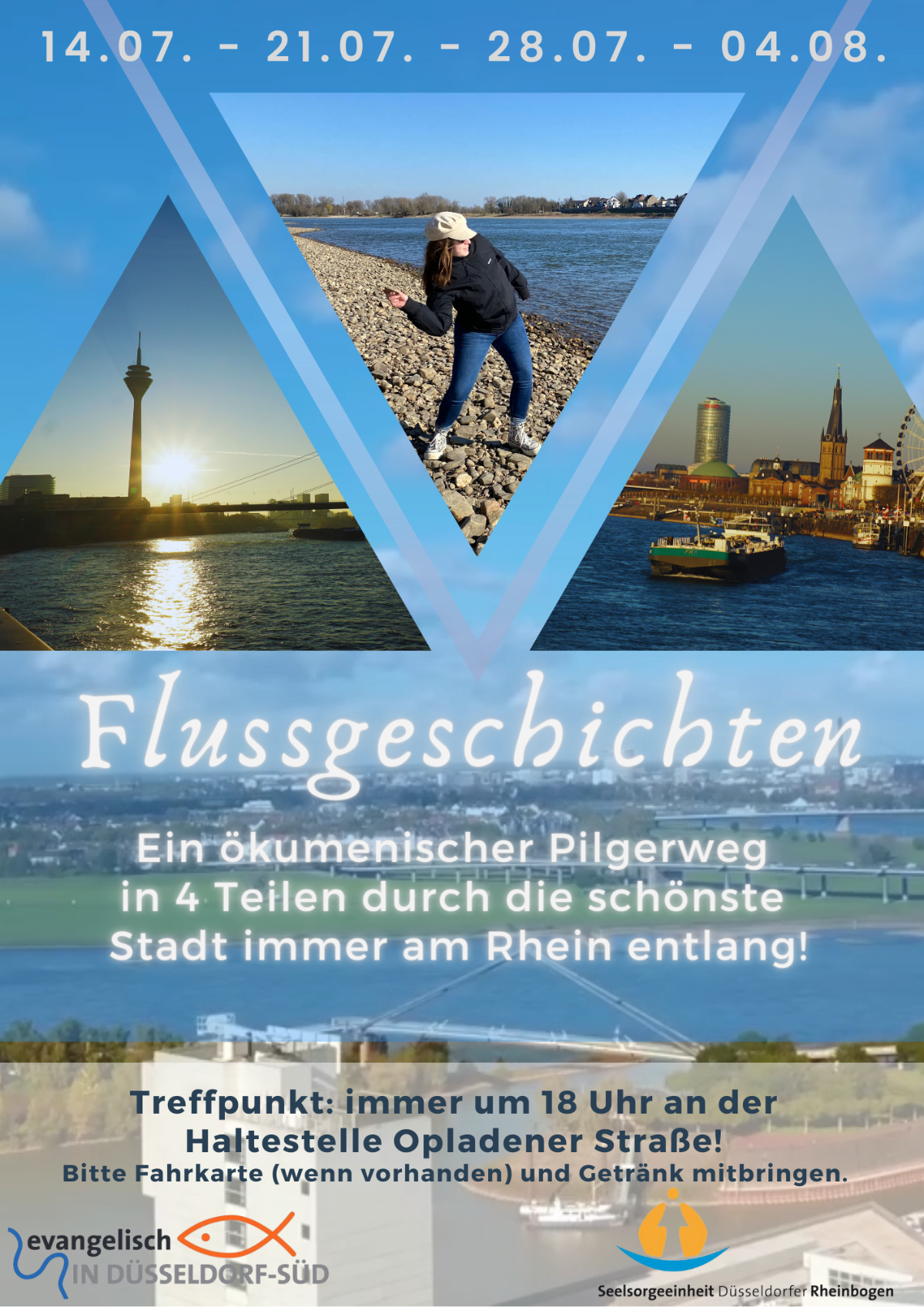 Flußgeschichten - Poster