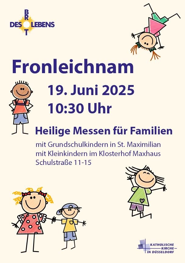 Fronleichnam Kinder 2025