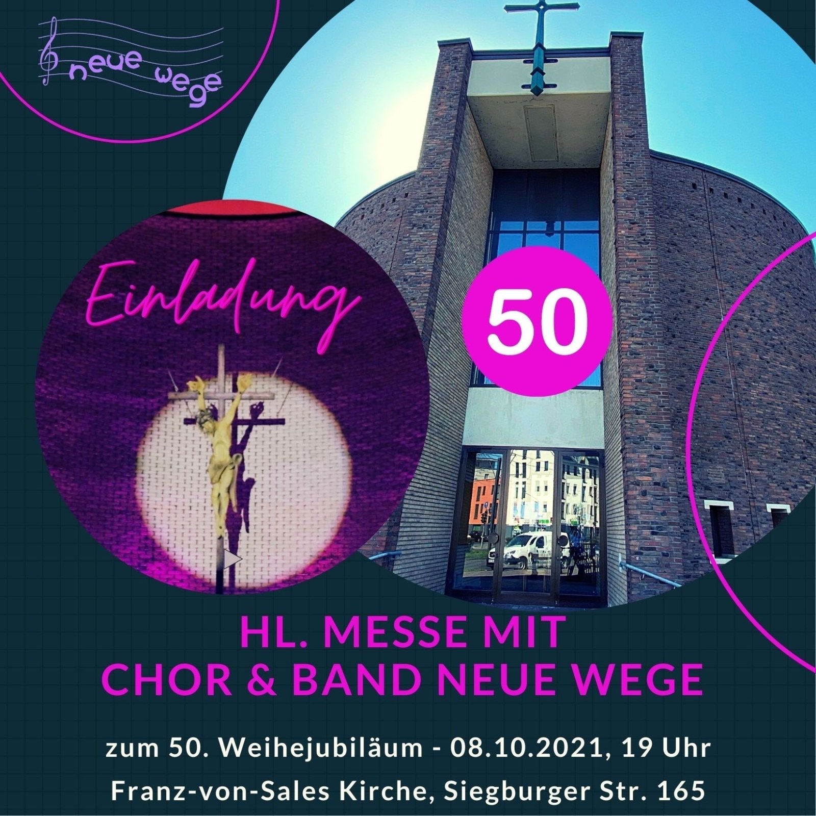 Hl. Messe zum 50. Weihejubiläum, 8.10.2021