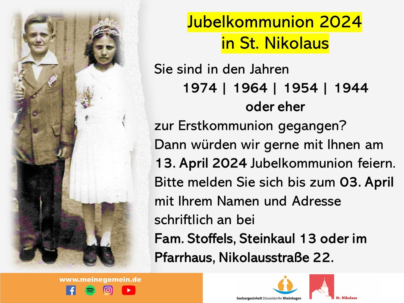 Jubelkommunion 2024