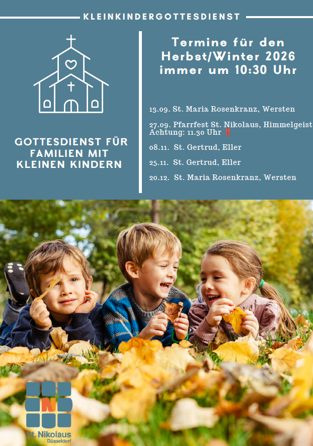 Kleinkindergotttesdienst Herbst-Winter 26