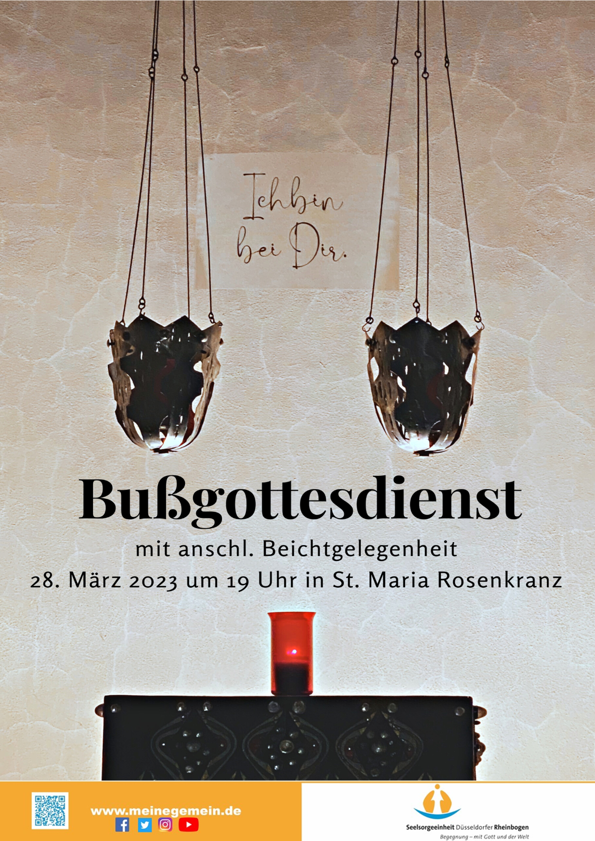 Plakat Bußgottesdienst 2023