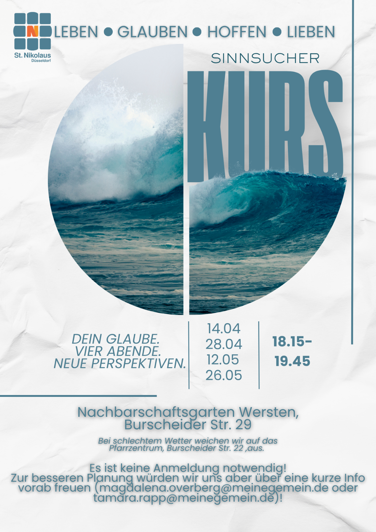 Plakat Sinnsucher neu 2026