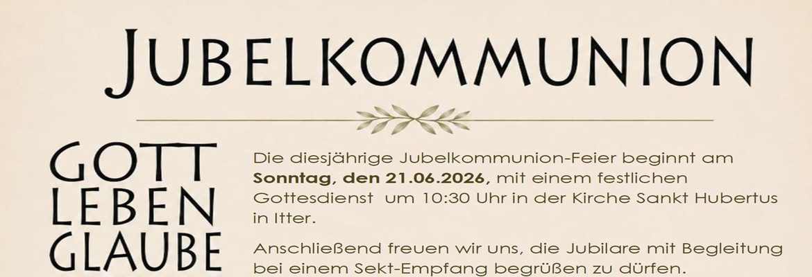 Herzliche Einladung!