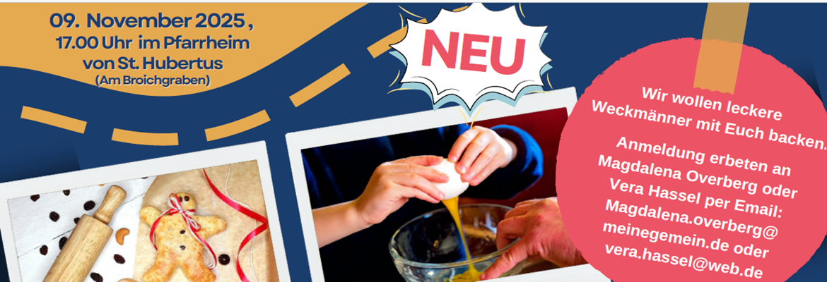 Wer gerne Weckmänner backen möchte