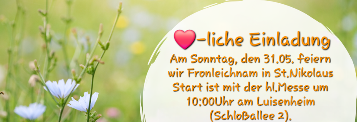 Herzliche Einladung