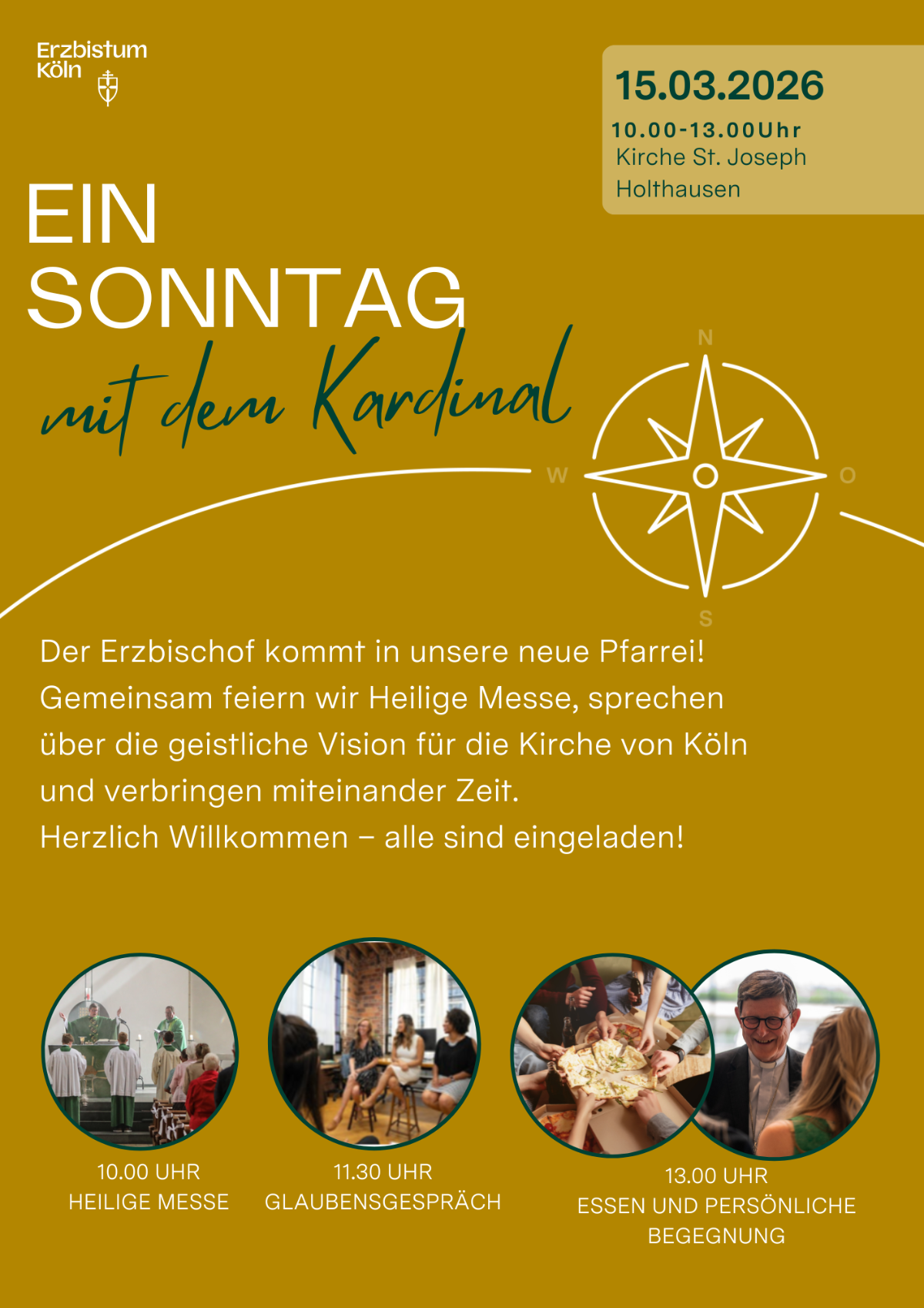 Sonntag mit dem Kardinal - 15.03