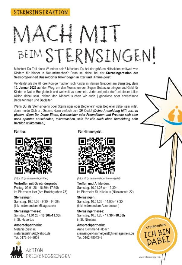 Sternsingersuche Him   It