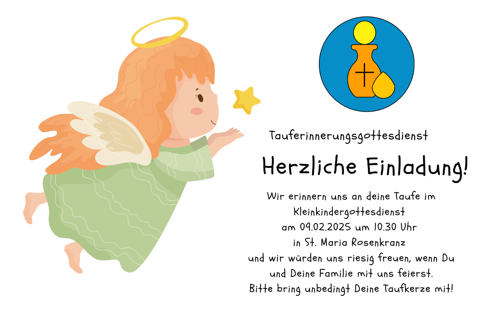 Tauferinnerungsgottesdienst 09.02.25vorne