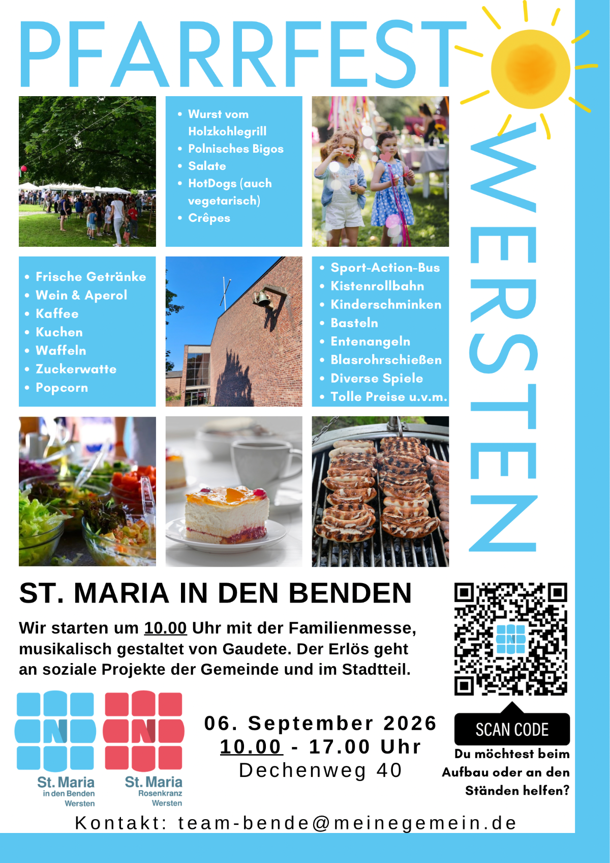 Werstener Basar und Pfarrfest