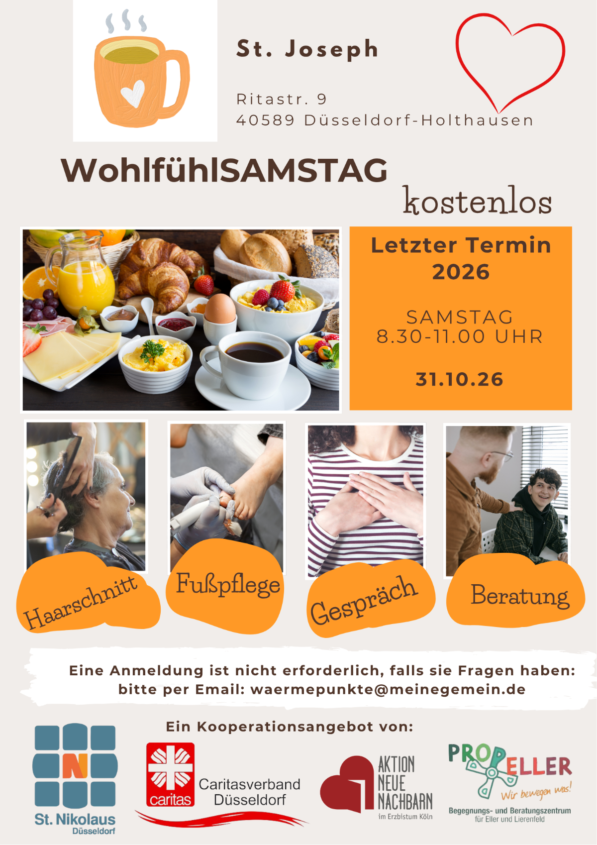 Wohlfühlsamstag 10.26