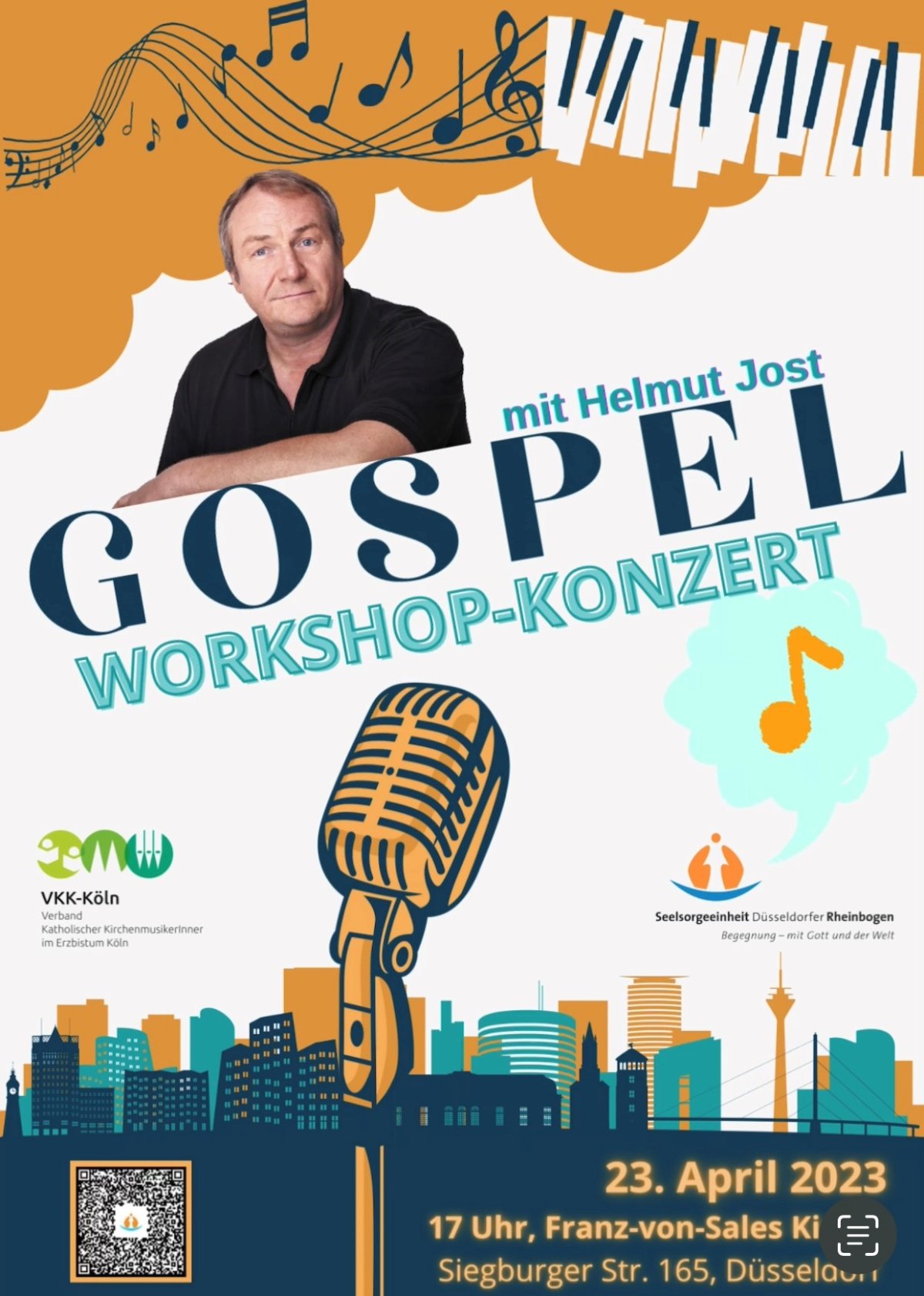 Workshop-Konzert Plakat 2023