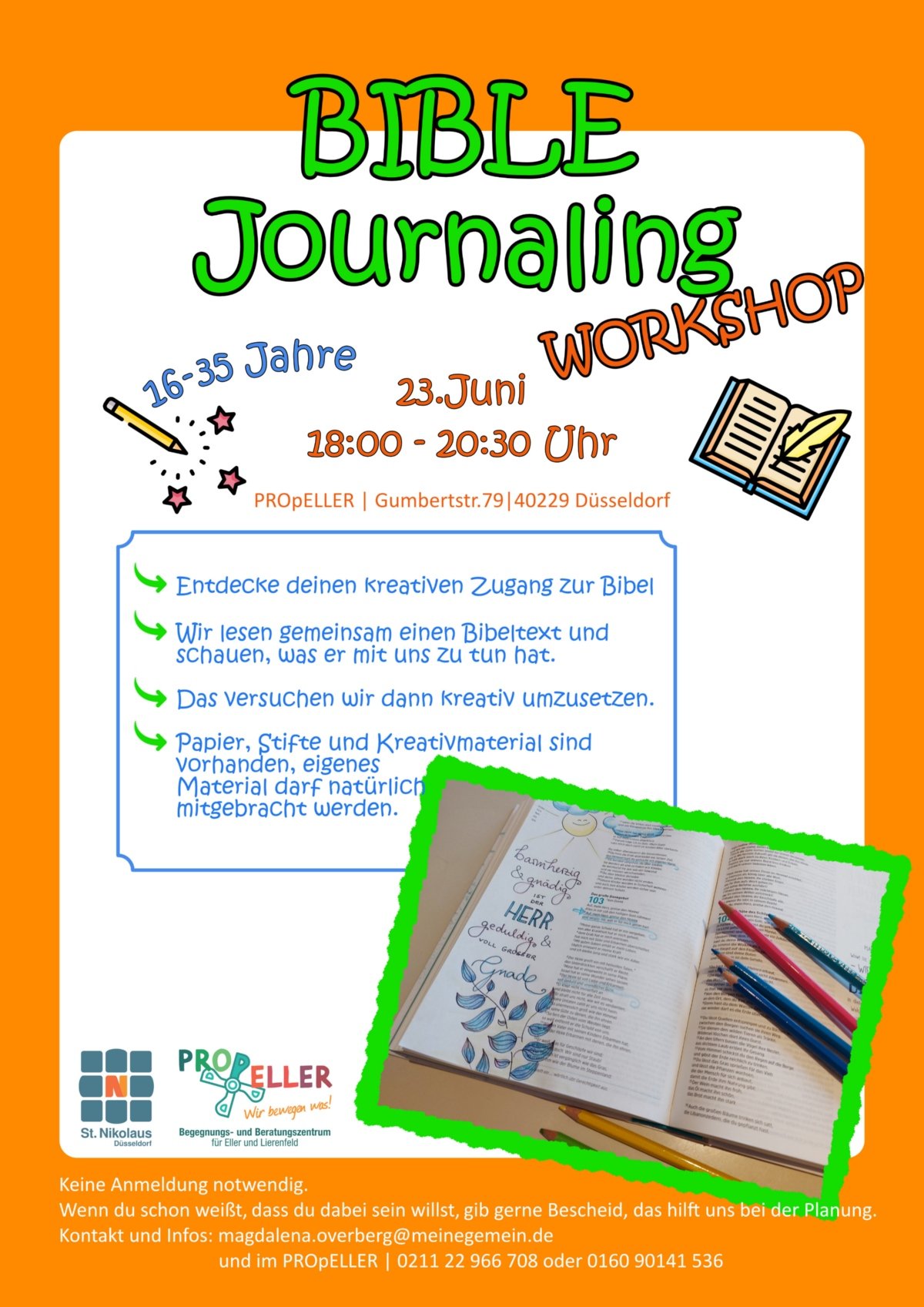 plakat A3 Bible Journaling