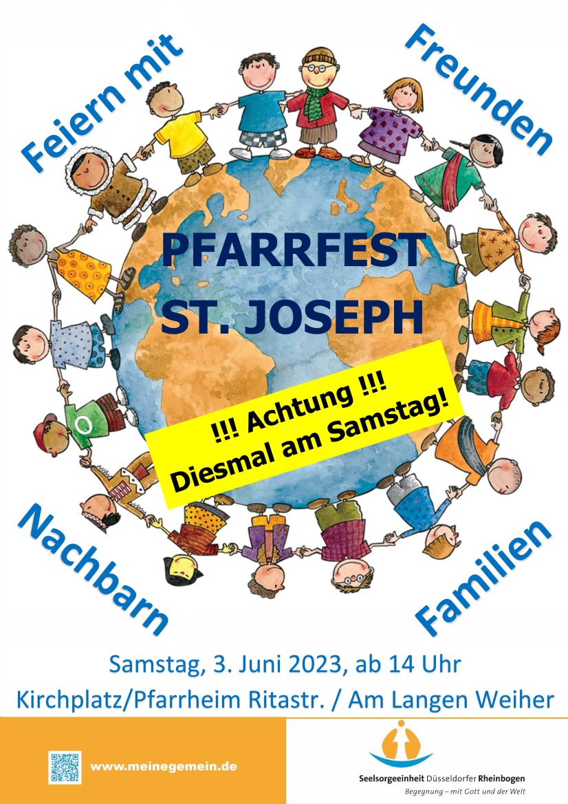 20230426_Joseph_Pfarrfest-Plakat (c) SE Düsseldorfer Rheinbogen