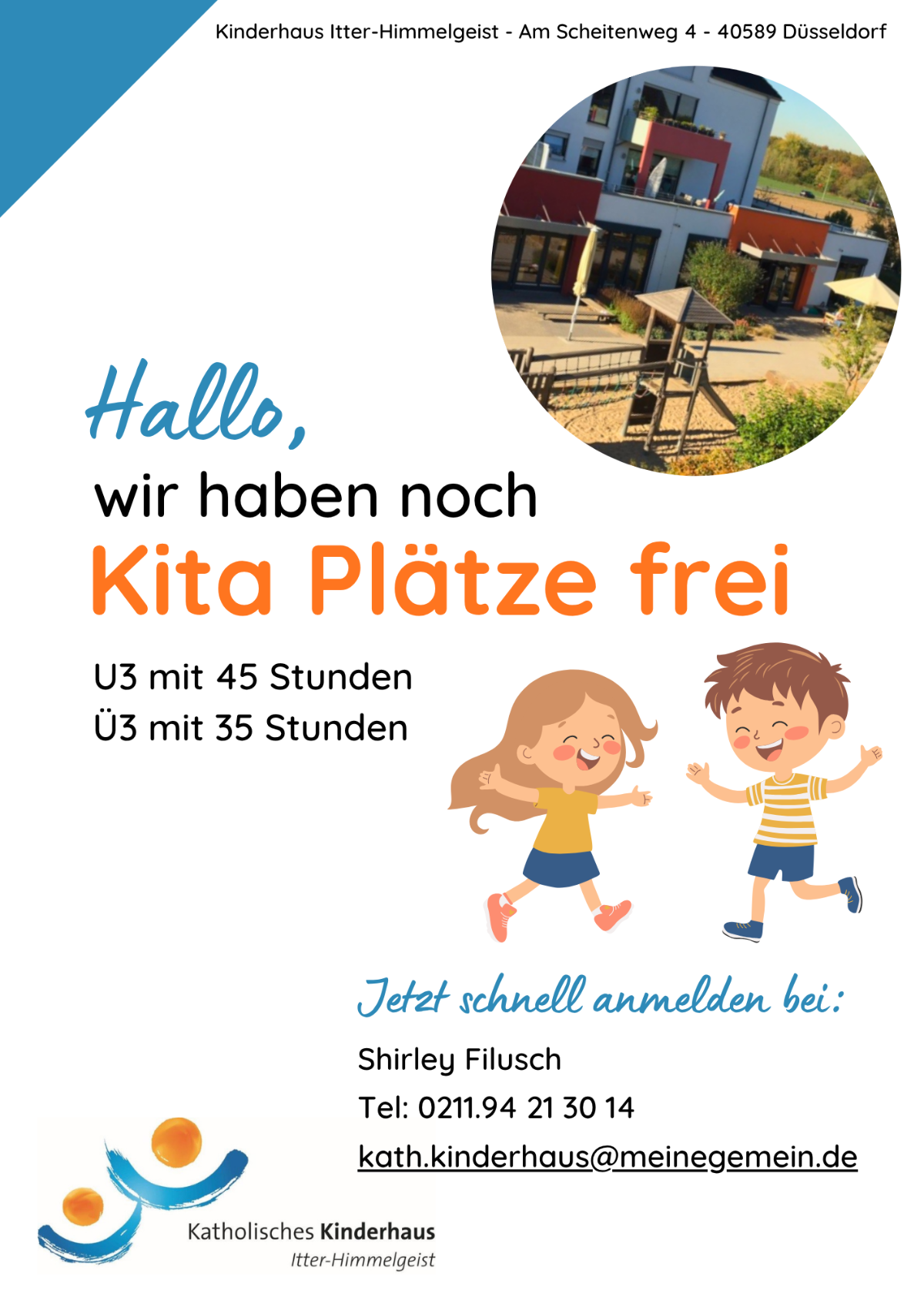 Freie Kita-Plätze Scheitenweg 9-26
