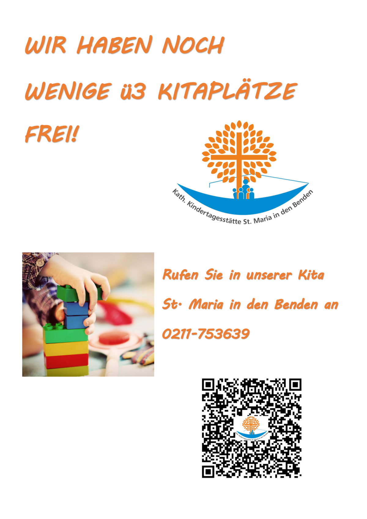 Kita ü3 Plätze noch frei Kita Bende