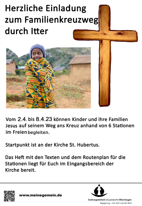 Kreuzweg für Familien in Itter Ostern 23