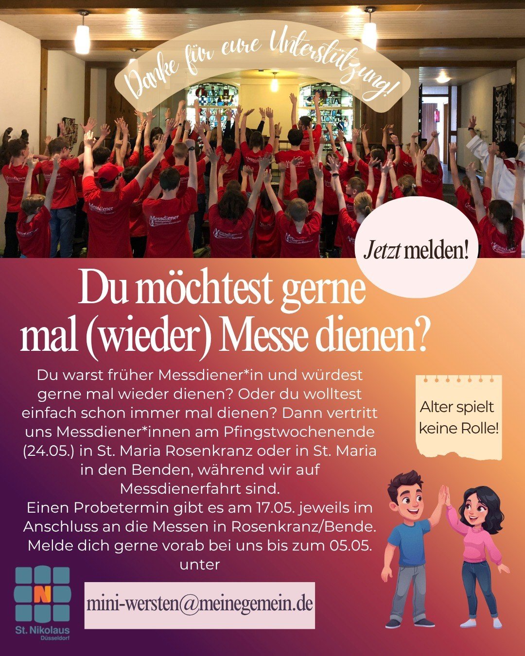 Messdiener Suche Fahrt 26