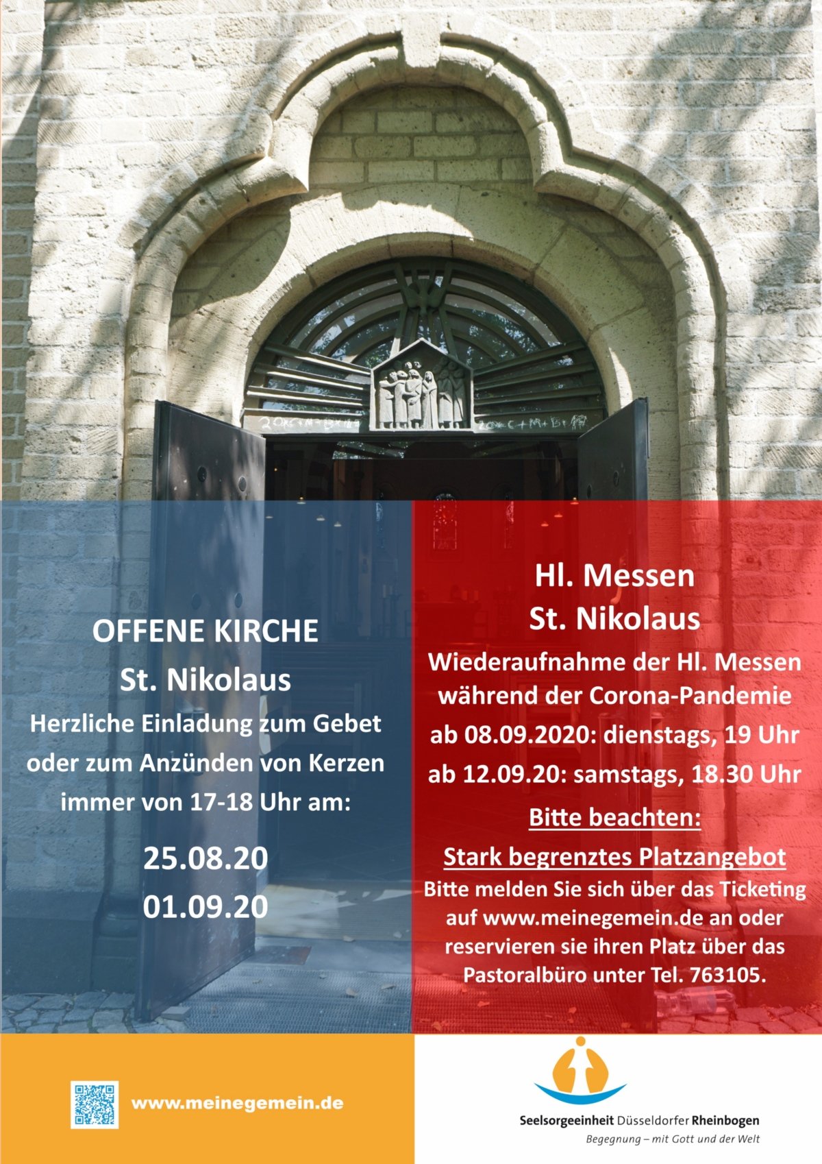 Offene Kirche St. Nikolaus August September_korr (c) SE Düsseldorfer Rheinbogen