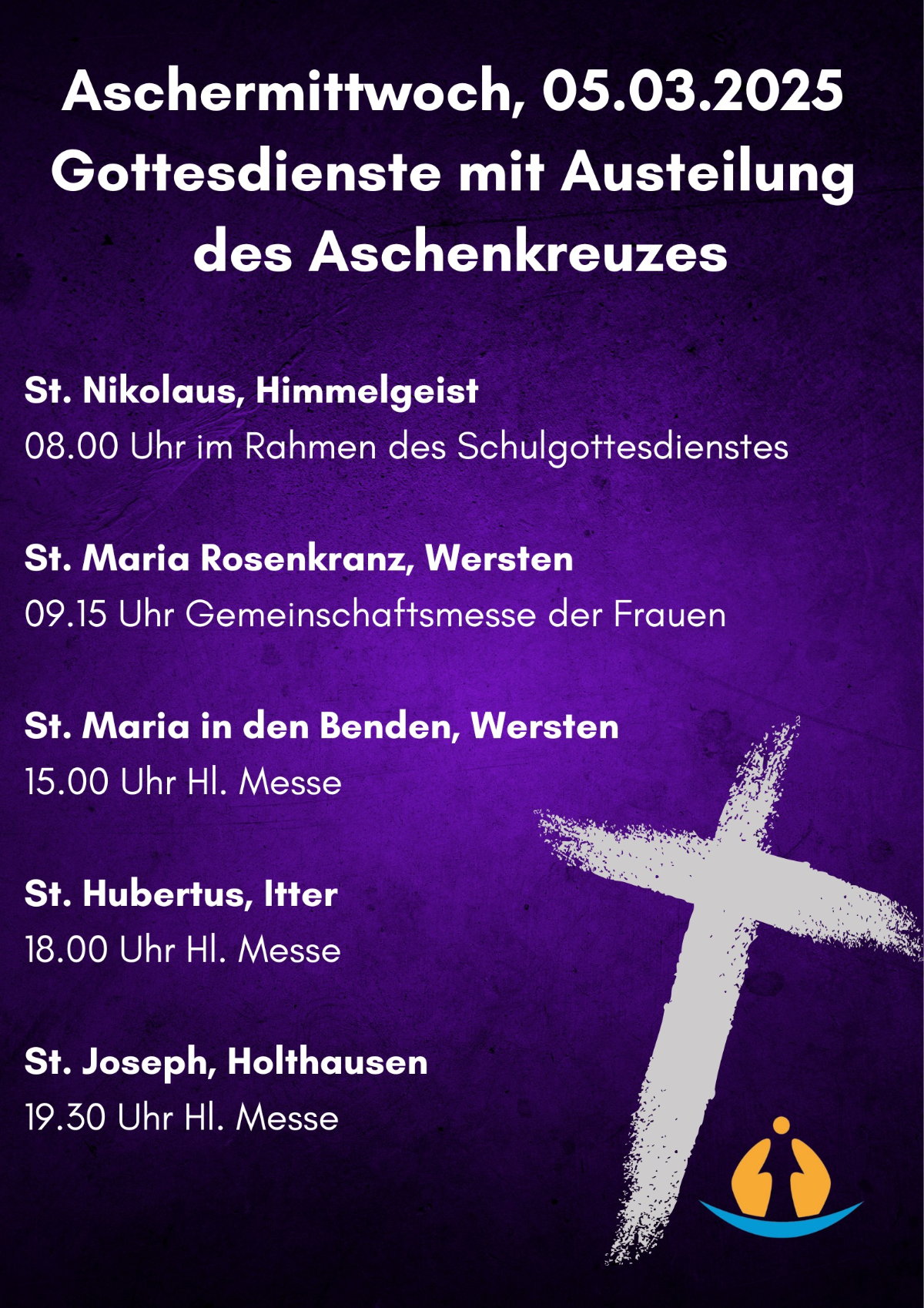 Plakat Aschermittwoch 2025
