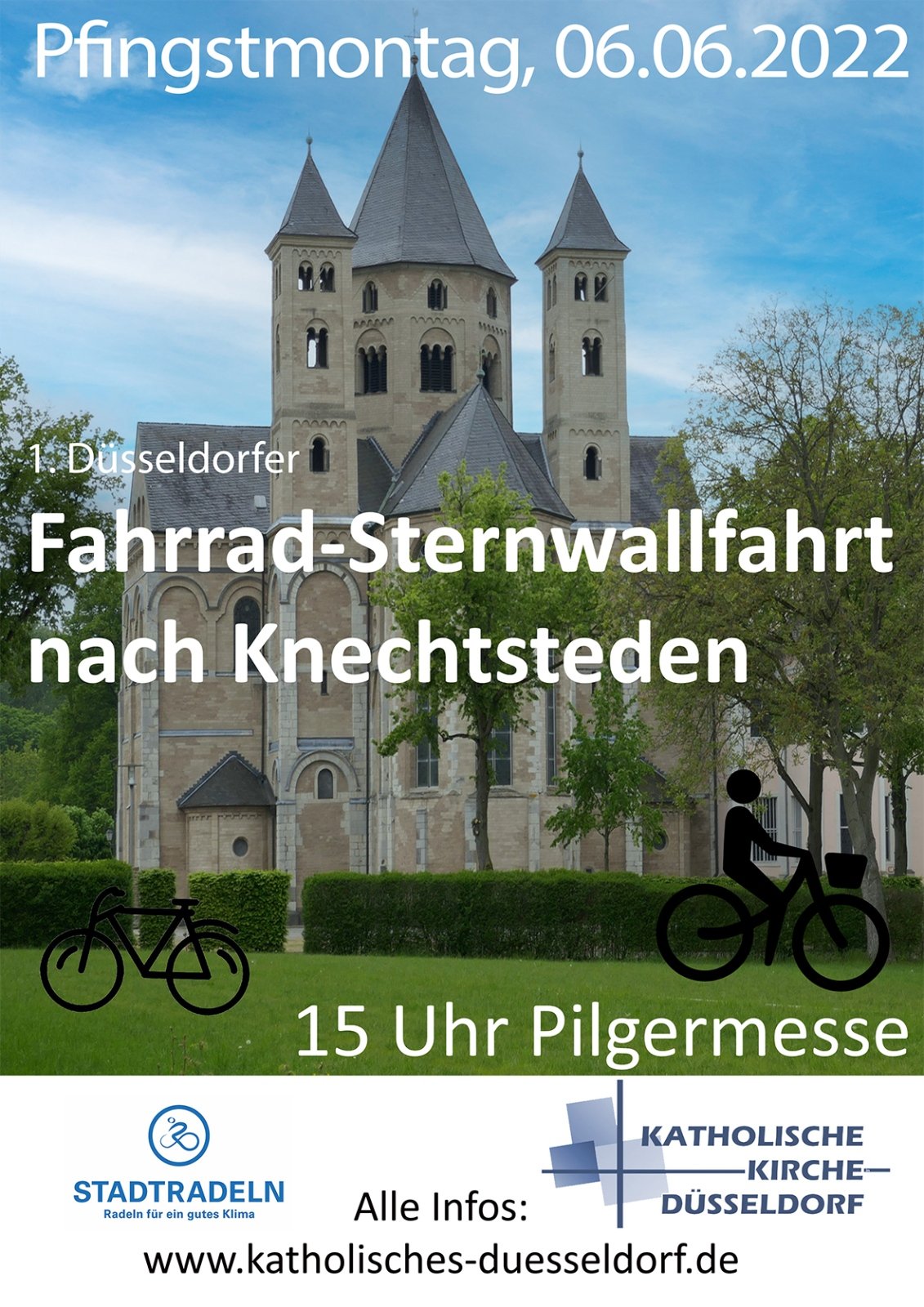 Plakat Fahrrad-Sternwallfahrt