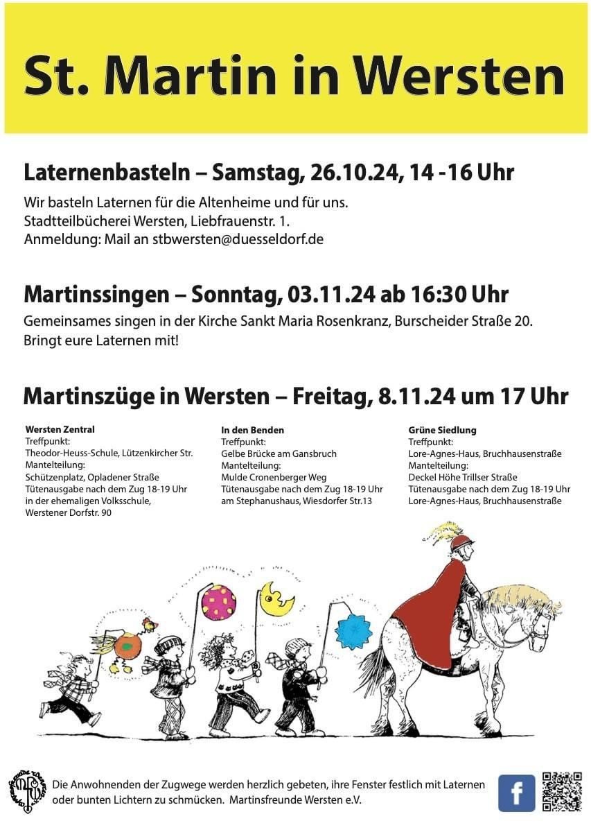 Plakat Martin in Wersten