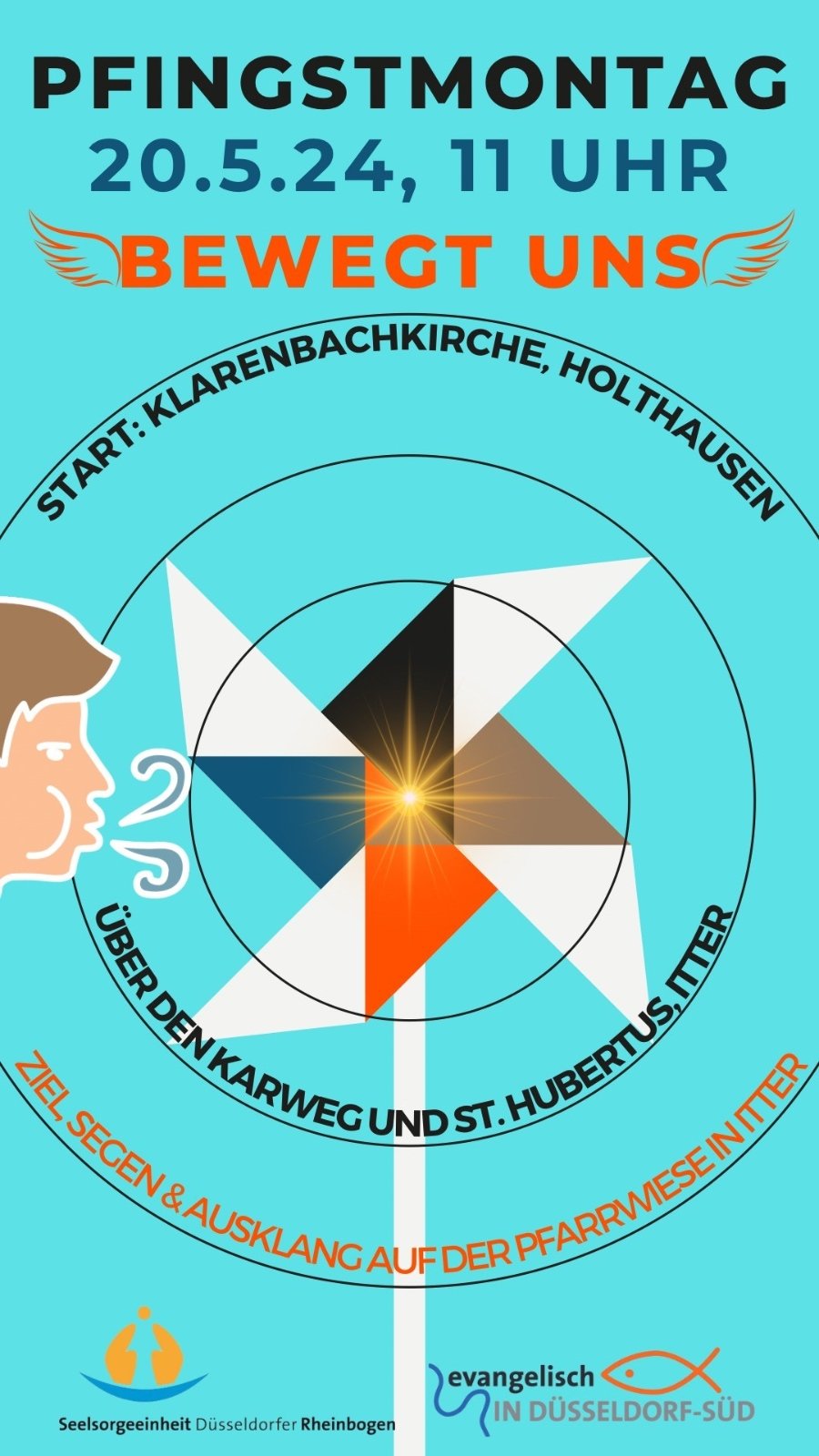 Plakat Pfingsten bewegt 24 Pfingstmontag