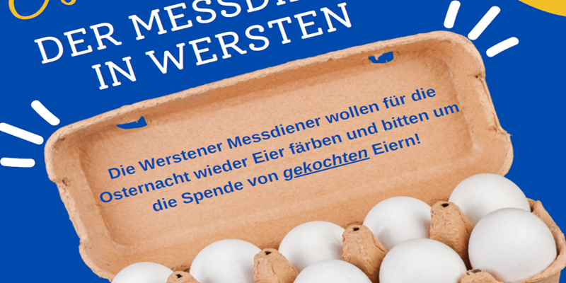 Teaseer Ostereier 2026 (c) St. Nikolaus Düsseldorf