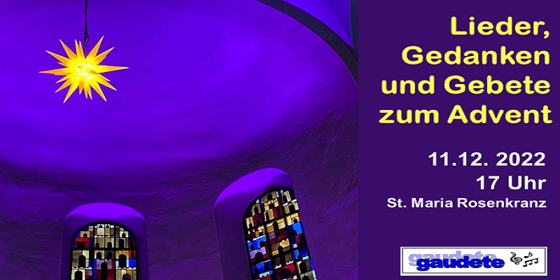 Teaser Gaudete Konzert