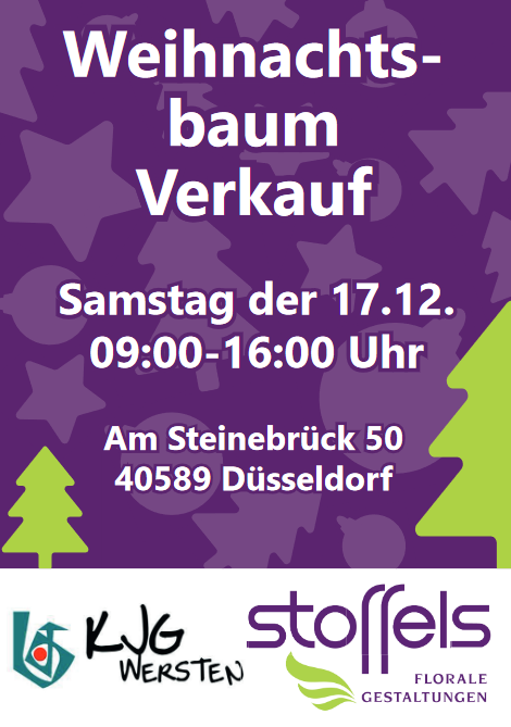 Weihnachtsbaumverkauf Stoffels Kjg