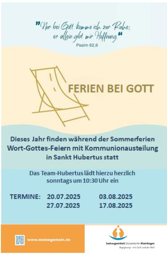 Wortgottesdienste Sommer 25
